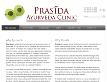 Tablet Screenshot of prasida.com